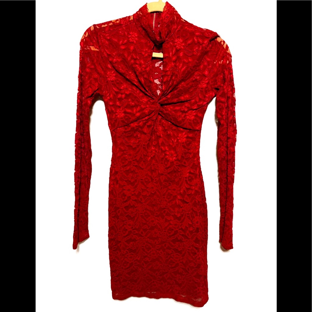 COPY - Lace long sleeve dress